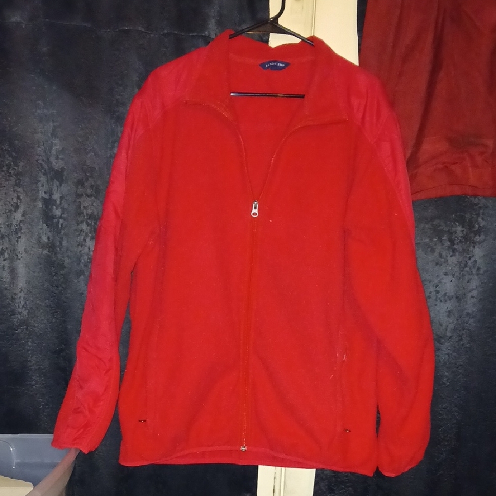 Lands' End Red Ski & Snow Jacket